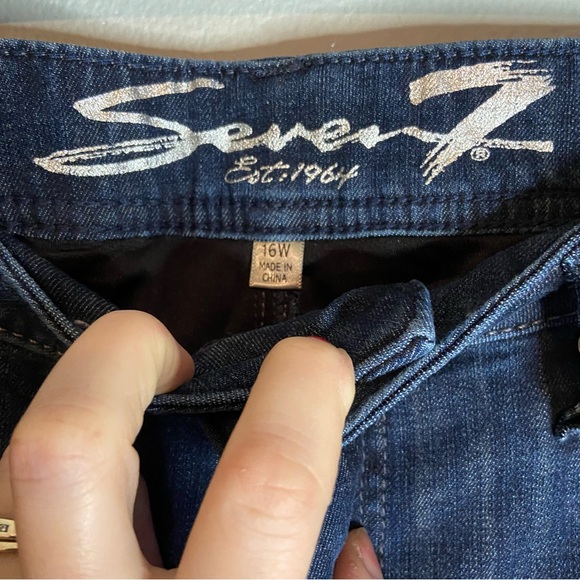 ✨ 7 For All Mankind Jeans – Size 16W ✨ - Picture 7 of 13